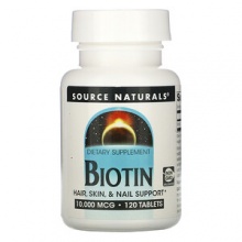  Source Naturals Biotin 10000  120 