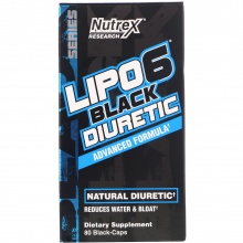  Nutrex LIPO-6 BLACK DIURETIC 80 