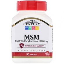  21st Century MSM 1000 mg 90 