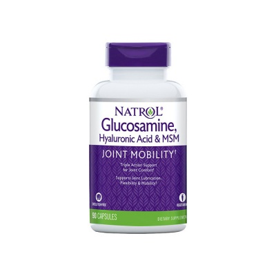  NATROL Hyaluronic Acid MSM Glucosamine 90 