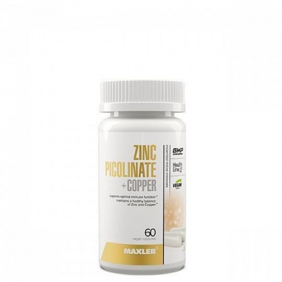  Maxler Zinc Picolinate+Copper 60 