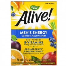  Nature's Way Alive Men's Energy 50 