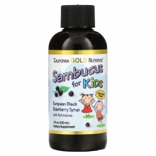   California Gold Nutrition Sambucus for Kids 120 