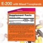Витамины NOW Vitamin E-200 Mixed Tocopherol 100 капсул