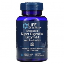 Витамины Life Extension Super Digestive Enzymes 60 капсул