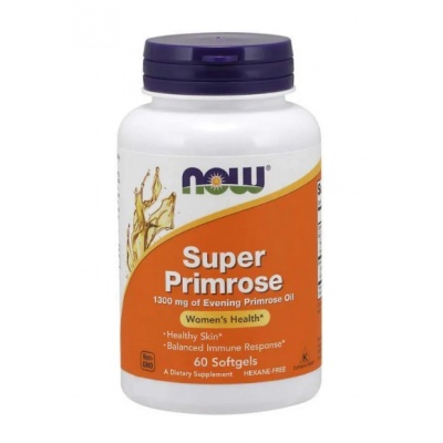Витамины NOW Super Primrose 1300 мг 60 капсул