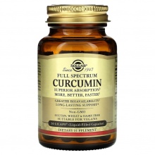 Антиоксидант Solgar Full Spectrum Curcumin 30 капсул