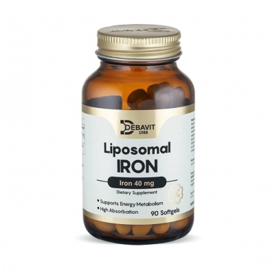 Витамины Debavit Liposomal Iron 90 капсул