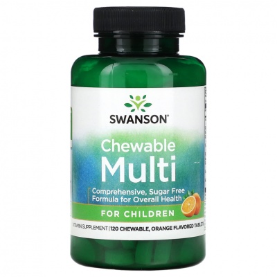  Swanson Chewable Multi for Children 120 