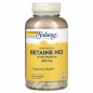 Витамины Solaray Betaine HCI with Pepsin 650 мг 250 капсул