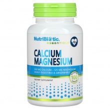 Витамины NutriBioitic Calcium Magnesium 100 капсул