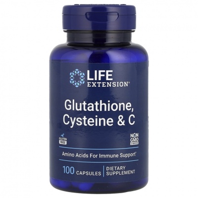   Life Extension Glutathione + Gysteine + Vitamin C 100 