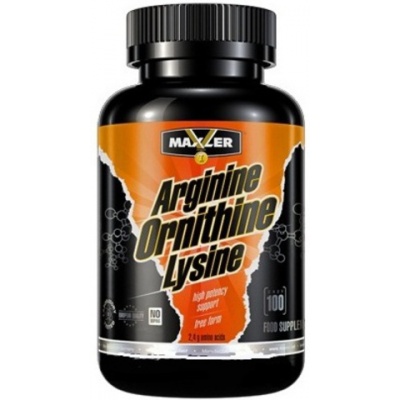   Maxler Arginine Ornithine Lysine 100 